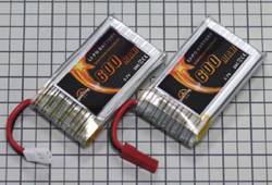 Hobby Star 3.7v/1s 600mAh リポバッテリー