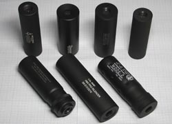 ショートタイプのサイレンサー7本の消音効果を比較